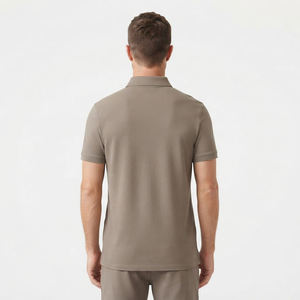Men's Black Solid <b>Vintage</b> Short Sleeve for <b>Shirt</b> with Red Trim Pocket Casual Knitted Cotton Quick Dry - Product Image 5
