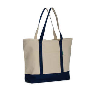 กระเป๋าผ้าแคนวาสหนา 12 ออนซ์ 16 ออนซ์  พร้อมสกรีนโลโก้  ความจุเยอะ  กระเป๋าสะพายไหล่  ขายส่ง - Product Image 3