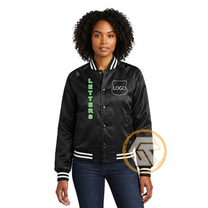 Chaqueta universitaria personalizada Alpha Kappa de satén bordada y acolchada, de alta calidad, transpirable, con botones, para invierno y otoño, estilo griego. - Product Image 3