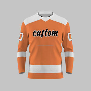 เสื้อกีฬาฮ็อกกี้น้ำแข็งพิมพ์ซับลิเมชันสำหรับเล่นกีฬาฮอกกี้น้ำแข็งดีไซน์ตามสั่งโลโก้ของคุณเอง - Product Image 4