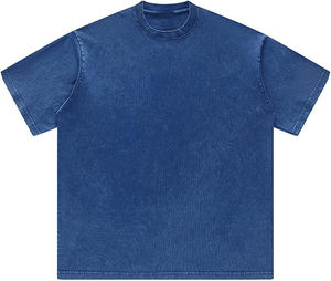 Camisetas de Hombre 2026, Estilo Casual, Cuello Redondo, Manga Corta, Holgadas, Lisas, Vintage, Básicas, para Verano - Product Image 6