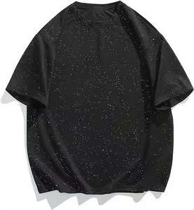 T-shirt pour homme 100% coton, coupe classique, grande taille, col rond, manches courtes, séchage rapide, anti-rides - Product Image 3