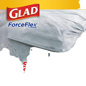 ถุงขยะ Glad ForceFlex MaxStrength สำหรับครัว ขนาดใหญ่ 13 แกลลอน 34 ใบ (บรรจุภัณฑ์อาจแตกต่างกันไป) - Product Image 3