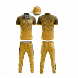 Conjunto de Camiseta y Pantalones de Cricket Sublimados de Alta Calidad |   Uniforme Completo de Cricket para Hombres, Mujeres y Jóvenes, Camiseta Polo y Pantalones - Product Image 6