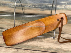 Calzador de madera hecho a mano Mango largo y corto Diseño ergonómico para un uso fácil - Product Image 3