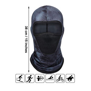 Pasamontañas Ligero de Nylon para Deportes, Estilo Y2K, Protección Facial Completa, Resistente al Viento, para Clima Frío y Actividades al Aire Libre - Product Image 6