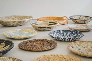 [BEST PRICE] | Seagrass <b>Plates</b> Handmade Woven <b>Wall</b> Hanging Platter For Hotel Airbnb Home Interior <b>Decor</b> from Vietnam - Product Image 2