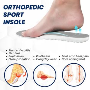 Solette Ortopediche Sportive e Comfort con Correzione della Postura del Piede, Supporto dell'Arco Plantare e Cura Antiscivolo Resistente all'Usura - Product Image 3