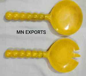 Cuchara de Resina Hecha a Mano, Diseño Clásico, Utensilios de Cocina y Cubiertos para Café, Helado y Uso Doméstico por MN EXPORTS - Product Image 1