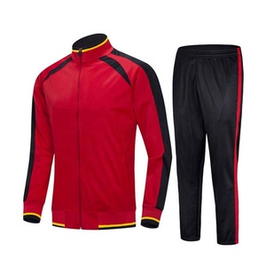 Conjunto Deportivo Casual de Otoño para Hombre 2026, Diseño Personalizado con Logotipo, 2 Piezas con Cierre, Poliéster/Algodón, Felpa, Ropa Deportiva para Correr - Product Image 2