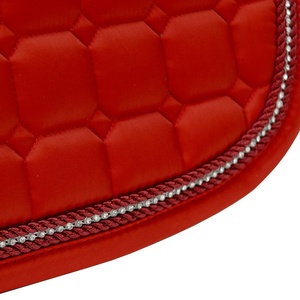 Professional Factory Horse Racing Saddle Blanket High Quality Equestrian Equipment Custom Saddle <b>Pad</b> Satin Material <b>Foam</b> - Product Image 4