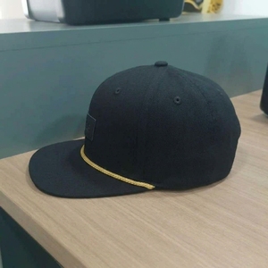 Casquettes de golf personnalisées à 6 panneaux, structurées, à visière plate, personnalisation OEM ODM, faible MOQ, articles de coiffure - Product Image 3