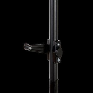 Ombrellone da Esterno 9FT con Manovella Inclinabile a Pulsante, 6 Stecche Robuste, Ombrellone da Mercato per Terrazzo e Giardino, Base Inclusa con Raggio di 3M - Product Image 3