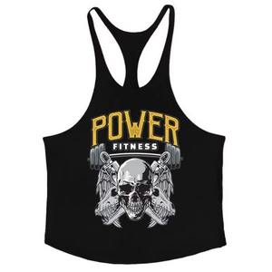 Débardeur de sport sans manches personnalisé pour homme, gilet de fitness à séchage rapide, t-shirt de course, impression de logo OEM, approvisionnement en gros - Product Image 5