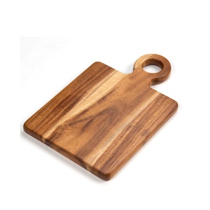 Planche à découper en bois d'acacia classique faite à la main planche à découper en gros pour la cuisine et l'hôtel planche à découper en bois utilisée pour la coupe - Product Image 1