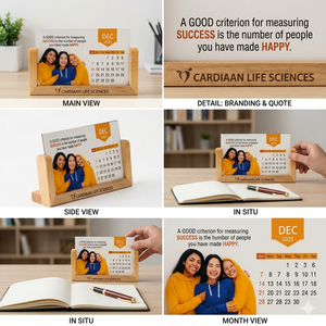 Premium <b>Solid</b> <b>Wood</b> <b>Table</b> <b>Top</b> with Personalized Printing for Office & Home Use-Celebrate Mother's Day & Christmas - Product Image 5