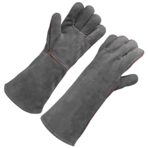 Gants de soudage en cuir de vachette de haute qualité, résistants à l'abrasion, pour travaux lourds, protection industrielle, lutte contre les incendies - Product Image 6