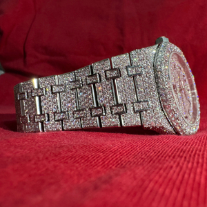 Reloj Automático Deportivo de Lujo al por Mayor con Diamantes VVS Color D y Moissanita, Estilo Hip Hop, Diseñador, Latón, EE. UU. Reino Unido - Product Image 1