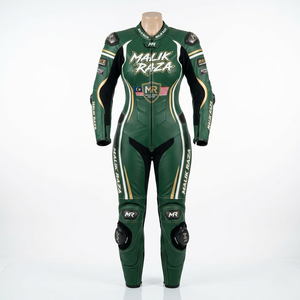 ชุดแข่งรถมอเตอร์ไซค์หนังสำหรับผู้หญิง ตัดเย็บตามสั่ง - Product Image 1