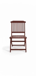 Ensemble de table pliante d'extérieur en teck, style méditerranéen, meubles de patio en bois pour jardin, terrasse de piscine - Product Image 4
