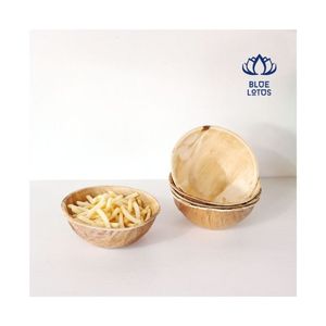 Envío Rápido: Tazón de Hoja de Palma 2026, Vajilla Desechable Compostable para Servir Arroz y Eventos de Catering, Resistente y Limpio - Product Image 1