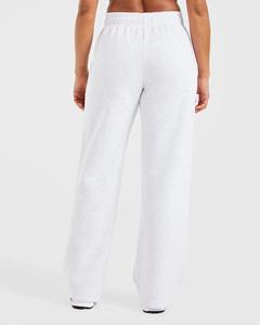 Pantalon large décontracté en polaire pour femme, idéal hiver et automne, style sport ample, coupe droite, pour l'extérieur - Product Image 3