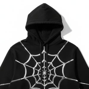 Sudadera con Capucha y Logotipo Personalizado, Impresión Puff 555555, Sudadera para Hombre, Felpa de Algodón Grueso, Proveedor de Ropa al por Mayor - Product Image 4