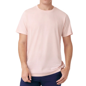 Camiseta informal y elegante para hombre, de color liso, con ajuste cómodo para uso diario, en tela de algodón suave, ideal para el verano y la moda al aire libre. - Product Image 1