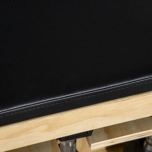 Panca per Pesi Regolabile con Portaoggetti, Attrezzatura per Palestra Domestica, Panca Inclinabile per Sollevamento Pesi e Corde di Resistenza - Product Image 2