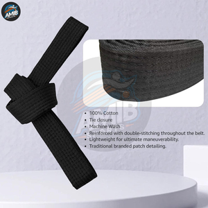 Cinturones de Karate de Diseño Personalizado de Alta Calidad a Precio de Mayoreo, Cinturones de Karate Coloridos Personalizados para Entrenamiento de Artes Marciales - Product Image 3