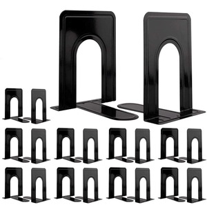 Metal Bookend Silhouette Woman Holding <b>Books</b> Minimalist Design Sculptural <b>Decor</b> For Home Office Adult Use - Product Image 5