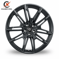 جنوط CaliberXcel خفيفة الوزن متعددة الأذرع مصنوعة بالحدادة مقاس 18-22 بوصة 5x112 5x114.3