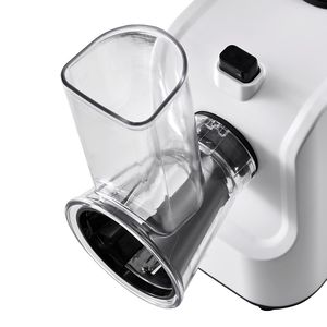 Rallador de Queso Eléctrico de 200W, Cortador de Verduras y Ensaladas con 5 Accesorios para Frutas y Picador de Ensaladas - Product Image 5