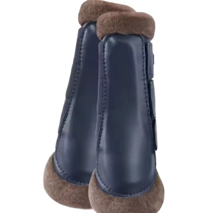 Botas de Neopreno para Caballos de Alta Calidad, Duraderas y Elegantes, Transpirables, Ligeras, para Protección Deportiva, Entrenamiento, Salto y Equitación - Product Image 1