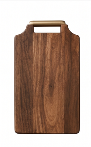 Planche à découper robuste en bois de manguier naturel avec poignée ergonomique, plateau de présentation pour fromages - Product Image 2