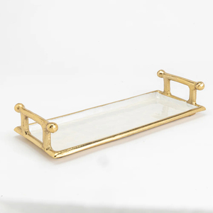 Bandeja de Servir Artesanal de Aluminio Fundido en Forma de Hoja, Plato Decorativo Plateado para Hotel, Restaurante, Vajilla al por Mayor, Botánico - Product Image 3