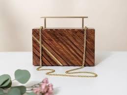 Fabricante Indio de Bolsos de Madera y Resina a Precio de Mayoreo, Diseño Único, Hechos a Mano, Bolsos de Resina Modernos - Product Image 3