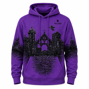 Premium High Quality Halloween Party <b>Hoodie</b> Custom Horror Graphic Sweatshirt Bulk Order Manufacturer - Product Image 1