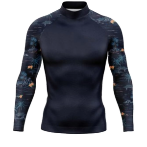 Lot de T-shirts de sport à manches longues en polyester et élasthanne pour femmes, idéaux pour le MMA et le fitness - Product Image 1