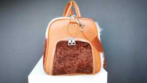 กระเป๋าเดินทางหนังวัวแท้แบบมีขน รุ่น LHTB-0071 สำหรับเดินทางท่องเที่ยวหรือใช้เป็นกระเป๋าถือขึ้นเครื่อง  จำหน่ายส่งออกจำนวนมาก - Product Image 5