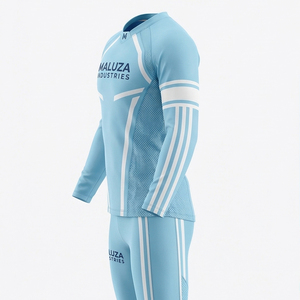 High Quality American Football Uniform Set Custom Football Jersey <b>Pants</b> Breathable Athletic Teamwear MALUZAINDUSTRIES - Product Image 4