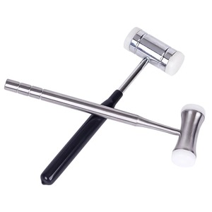 Martillo dental de acero inoxidable con mango, herramienta quirúrgica para extracción dental, instrumento de dentista, martillo dental de doble cabeza de nailon - Product Image 5