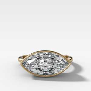 Bague en diamant de laboratoire de 3 carats de forme marquise certifiée IGI, or 14 carats, CVD HPHT, bague de fiançailles pour femmes, bijoux classiques, vente en gros - Product Image 1