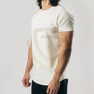 Nouveau T-shirt pour homme en coton 100% à col rond en polaire pour l'automne et l'hiver, écologique et à manches courtes - Product Image 2