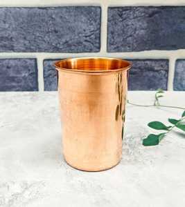ANAM HANDICRAFT – Nouveaux verres courts en cuivre faits main, écologiques, modèle Ah-1025, fabriqués à l'Uttar Pradesh, pour mariage, vin ou usage domestique - Product Image 4
