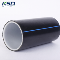 Tubería de HDPE Reforzada con Alambre de Acero Sin Recubrimiento y Resistente a la Corrosión de 1.6MPa 2.5MPa para Tuberías de Agua Industriales