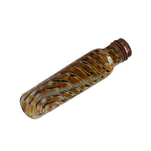 Direct Factory Sale Enamel Printed Coper Water <b>Bottle</b> for Home Kitchen Office Health Benefit of Ayurveda at Best Price - Product Image 5