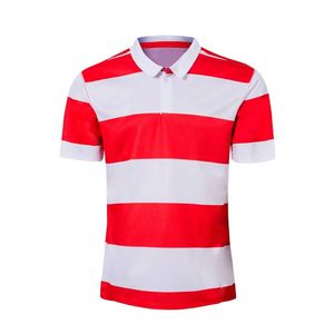 Camiseta de Fútbol para Hombre, Estilo Nuevo, 100% Poliéster, Transpirable, de Secado Rápido, Cuello Redondo, Personalizable con Nombre de Equipo - Product Image 5