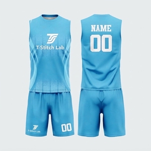 Faible MOQ, Fabricant de premier plan, Fournisseur direct d'usine de vêtements de sport, Logo personnalisé, Uniforme de basketball sans manches pour hommes, Anti-humidité - Product Image 6