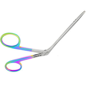 Pinzas de Oreja de Cocodrilo Profesionales de 6.5 Pulgadas con Diseño de Mandíbula Curva, Instrumento Quirúrgico ENT de Acero Inoxidable Premium con Punta Fina - Product Image 2